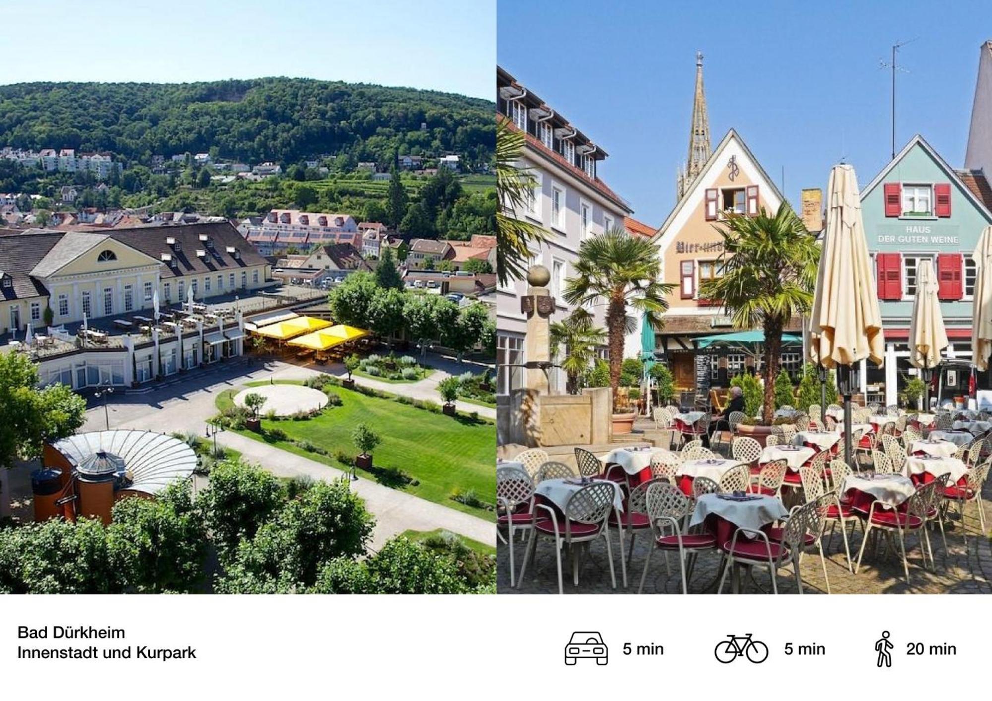 Privates Ferienhaus Mit Pool & Whirlpool Zentral In Bad Dürkheim Esterno foto