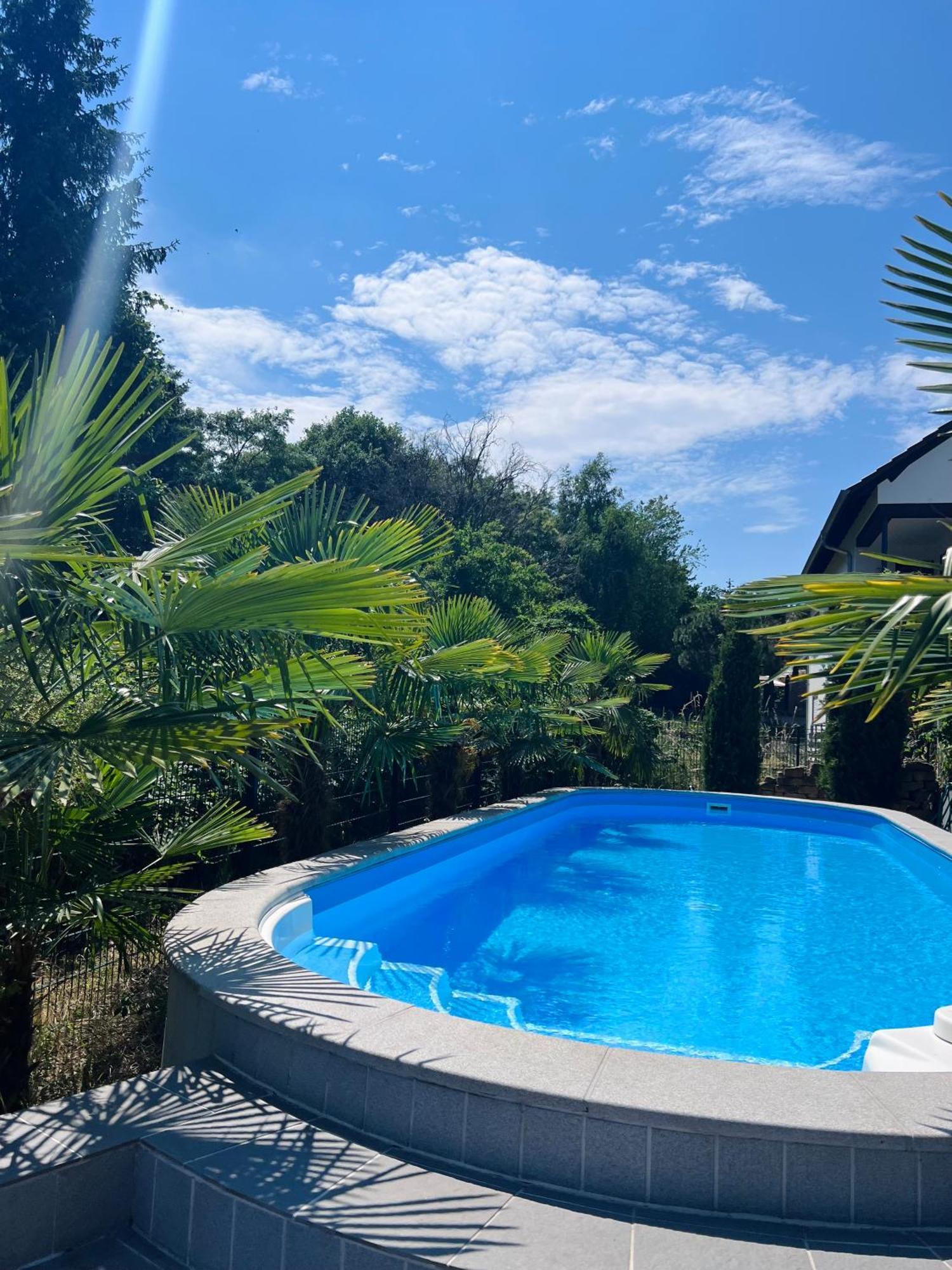 Privates Ferienhaus Mit Pool & Whirlpool Zentral In Bad Dürkheim Esterno foto